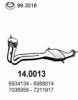 FORD 1014335 Catalytic Converter